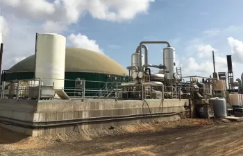 Planta de biogás de Kernel Export