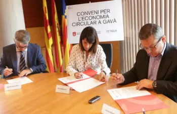 Agbar, el Ayuntamiento de Gavá y Cetaqua apuestan por la economía circular