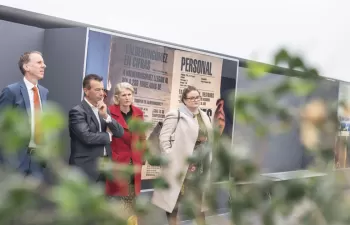 Visita a una de las plantas de gestión de residuos más grandes de España