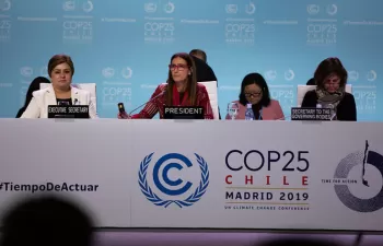 Termina la COP25 sin acuerdo sobre los compromisos nacionales de reducción de las emisiones de carbono