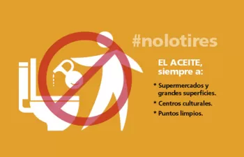 Aqualia recuerda la necesidad de reciclar el aceite para no dañar el medioambiente