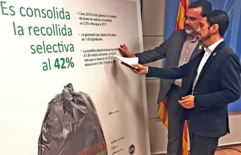 La recogida selectiva de residuos urbanos crece un 8,4% en Cataluña