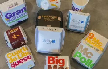 Todos los envases de McDonald\'s serán de fuentes renovables, recicladas o certificadas en 2025