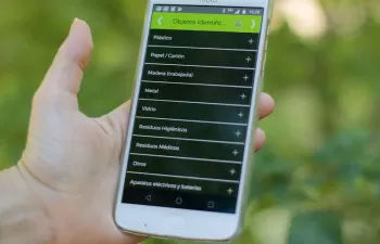 Caracterizados casi 30.000 residuos encontrados en entornos terrestres para estudiar su origen y tipología