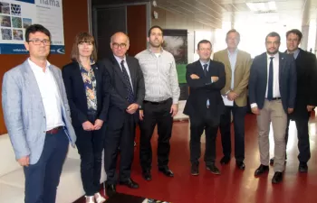 Una delegación del Parlamento de Francia visita el IIAMA