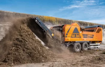 AK 560 EcoPower, lo último de Doppstadt en trituradoras universales