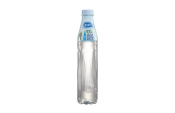 Lidl comercializa su primera botella de agua fabricada con PET reciclado 100%