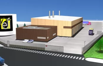 Arranca el trámite de licitación de la Central de Calor con biomasa de la Txantrea en Navarra