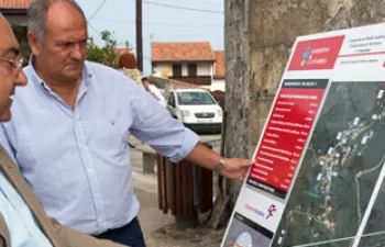 El Gobierno de Cantabria renueva y mejora la red de saneamiento y abastecimiento de Ruiloba