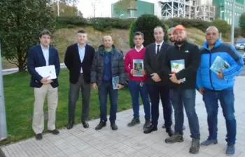 Una delegación de representantes de empresas públicas de Medellín visitan el Complejo Medioambiental de Meruelo