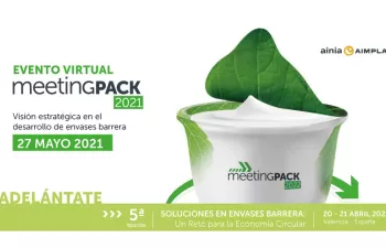Sostenibilidad y materiales reciclados en envases, temas principales de MeetingPack virtual 2021