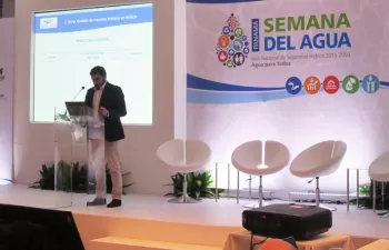 Augas de Galicia expone su experiencia en la semana del agua en Panamá