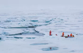 Primera imagen completa del calentamiento global en el Ártico