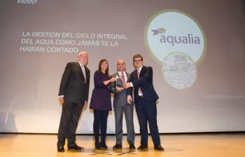 Una pieza de Aqualia se lleva el Premio Dircom Ramón del Corral