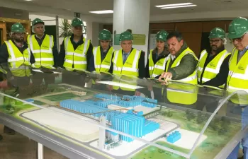 El Colegio Oficial de Ingenieros Industriales de Galicia se interesa por la operativa técnica de Sogama