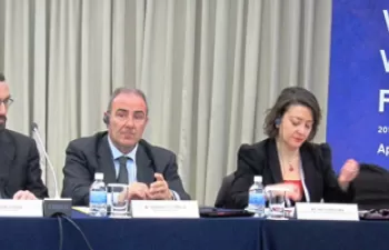 La delegación española en el VII Foro Mundial del Agua preside la clausura del Proceso Mediterráneo del Agua