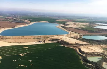 Inaugurado el embalse de regulación de Sauvella en Huesca