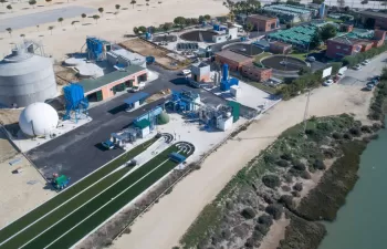 Miguel Arias Cañete inaugura la nueva fase del proyecto All-gas en la depuradora El Torno