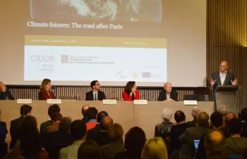 Romeva: "La Ley de Cambio Climático catalana demuestra nuestro compromiso en este ámbito"