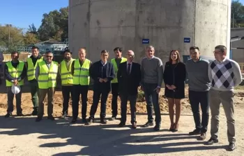 La nueva depuradora de Arcos entrará en fase de pruebas los primeros meses de 2018