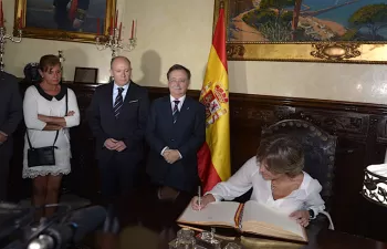 Isabel García Tejerina visita Ceuta para firmar dos convenios de colaboración con la ciudad autónoma