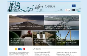 El proyecto europeo LIFE Celsius lanza su propio canal informativo en internet