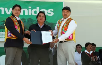 MVCS desarrollará un proyecto integral para tratar el 100% de aguas residuales de Huancayo