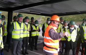 Los educadores, principal activo del programa de visitas a Sogama