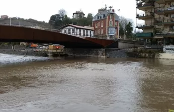 El tanque de tormentas del barrio de Martutene entra en funcionamiento por primera vez