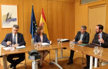 Liana Ardiles se reúne con el director general de Calidad Ambiental y Agua de La Rioja