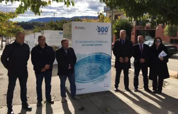 La exposición sobre el saneamiento en Cataluña llega al Alto Pirineo