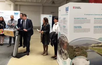 Manresa acoge la exposición \"500 depuradoras: el saneamiento en Cataluña, un modelo pionero\"