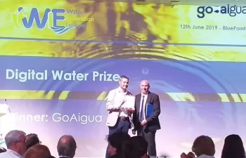 GoAigua se alza con el premio Digital Water Prize 2019 de Water Europe