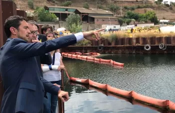 En otoño comenzará la retirada de los lodos tóxicos remanentes en Flix