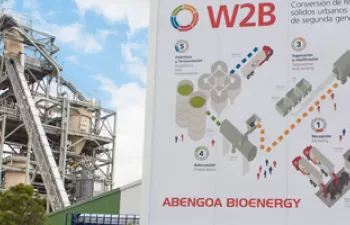Abengoa inaugura la primera planta de demostración con tecnología \"Waste to Biofuels\" (W2B)
