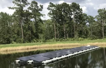 Investigación de la energía solar flotante