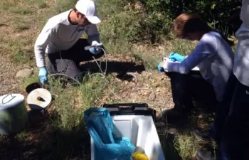 Comienza el ensayo piloto para la descontaminación de suelos en la zona de Bailín