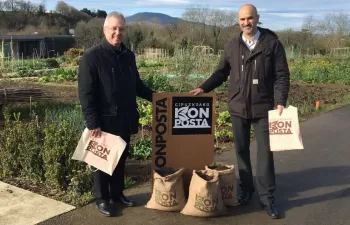 El compost de los residuos de Gipuzkoa se utilizará en las huertas ecológicas de la Red \"Baratze Parkea Sarea\"