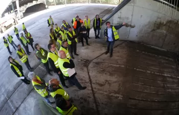 Las mejoras en la planta de compostaje de Torrelles de Llobregat permiten producir compost de alta calidad