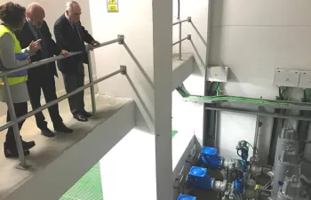 El nuevo bombeo de Sukarrieta llevará las aguas residuales de Busturia, Sukarrieta y Portuondo a Lamiarán