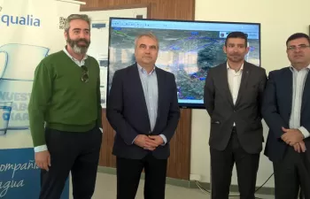 La red municipal de agua de Badajoz, controlada a distancia las 24 horas del día, los 365 días del año