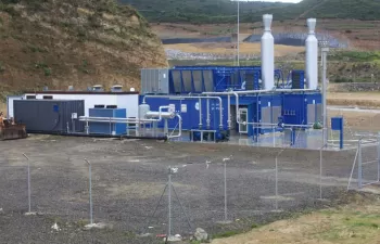 La planta de biogás del vertedero de Valsequillo produce electricidad para abastecer 1.400 hogares