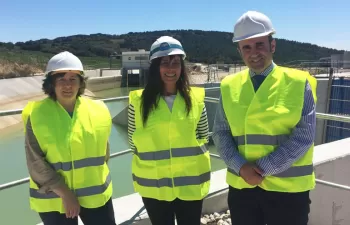 La ampliación de la primera fase del Canal de Navarra supera el 40% del grado de ejecución