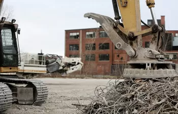 Lenta recuperación de la actividad de las plantas gestoras de residuos de construcción y demolición
