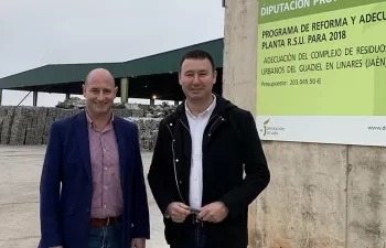 La Diputación de Jaén ejecuta la ampliación de la planta de tratamiento de residuos de El Guadiel