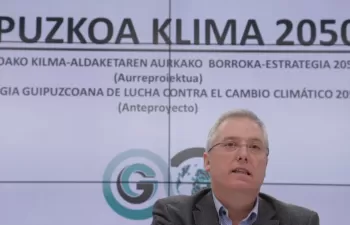 Presentada la estrategia Gipuzkoa Klima 2050 para combatir el Cambio Climático en el Territorio