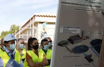La reforma de la depuradora de Villena eliminará malos olores y proporcionará agua recuperada de calidad
