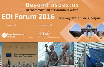 Foro 2016 del Instituto Europeo de Descontaminación