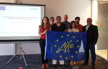 Un nuevo tratamiento de la salmuera permite recuperar hasta un 80% del agua en las desalinizadoras