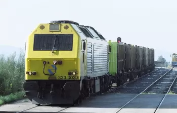 El transporte de residuos por ferrocarril alcanzó en Sogama el 58,5% el pasado mes de Noviembre